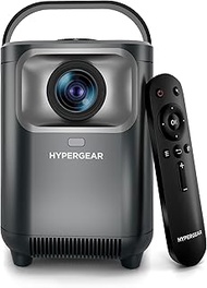 HyperGear Mini Portable Projector with Wifi & Bluetooth, 5W Speaker, 30-200 Inch Picture, Movies, Ga