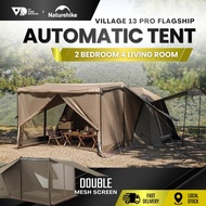 NATUREHIKE Village 13 Pro Flagship Tent Outdoor Camping Glamping Family Tent Khemah Besar Waterproof