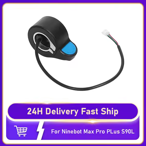 Finger Brake Throttle For Ninebot Max Pro PLus S90L G30 ES2 ES4 E22 E25 Series Electric Scooter Thum