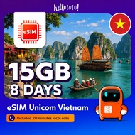eSIM Unicom Vietnam (With Voice Call)