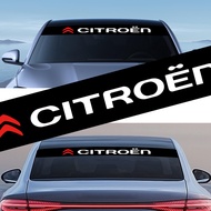 1pcs Car Front Rear Window Sticker Waterproof Sunshade Windshield Decal  For Citroen DS3 DS4 DS5 DS5