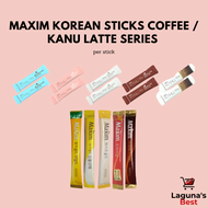 MAXIM Korean Sticks Coffee Original/ Mocha Gold Mild / Gold White / Kanu Latte Series per stick