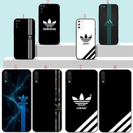 Samsung A6 A7 A8 A9 A6 Plus A8 Plus 2018 H18 luxury logo design Cool soft black phone case