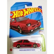 Hotwheels Toyota AE86 Sprinter Trueno Case E 2022