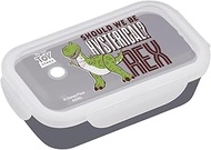 Asvel WTL-500C(TS-R25) Toy Story Rex Bento Box, Integrated Gasket, 4 Locks, Prevents Soups, Freezer,