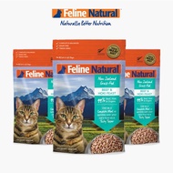 [ 3 PACKS ] Feline Natural Freeze Dried Beef &amp; Hoki Cat Food (3x320g)