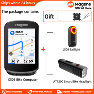 Magene C506 GPS thông minh máy tính Xe Đạp 2.4inch Màu màn hình cảm ứng Wifi/Bluetooth truyền dữ liệ
