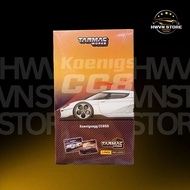 Miniverse - Tarmac Works Koenigsegg CC850 T64G-TL051-WH White Model Car