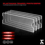 Acrylic Name Plate Door Acrylic Name Plate Door Holder Name Plate Hanging