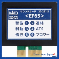 KATO N Gauge Sound Card EF65 22-231-2 Model Train Accessories