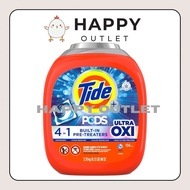 Tide Pods with Ultra Oxi, 104 Count – USA-Made Laundry Detergent Capsules for Deep Cleaning