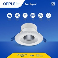 Opple LED Spotlight US R70 4W Warm White 3000K – Energy-Saving LEDSpotlightRA-US R70-4W-3000-WH-GP