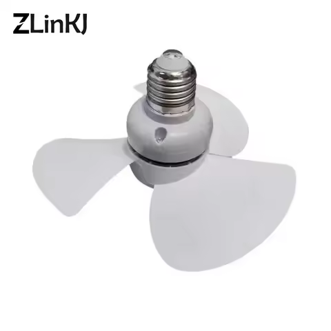 Table Fan 6.3 Inch Mini Fan 10W E27 Ceiling FansCeiling Indoor Bedroom Chandelier with Cooling Fan
