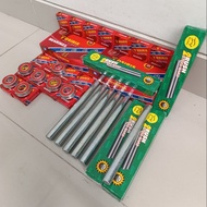 Paket As roda gerobak dorong Besi as roda sorong artco | Rush + 2Pcs Bearing Artco gerobak sorong -