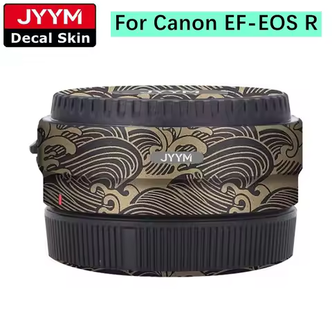 Camera Lens Sticker EF-EOS R RF Adapter Mount Ring Decal Skin Vinyl Wrap Film For Canon EOS R5 R6 R7