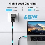Mcdodo - 65W 3 Port PD 3.0 [GaN Tech] Type-C Mini Fast Charger Adapter Power Delivery (UK/HK 3-Prong