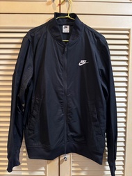 Nike 外套 NSW Sport 男款 黑 立領 刺繡Logo 飛行外套 夾克 DM6822-010