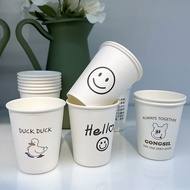Taiwan Taiwan Ready Stock Ready Stock📢 Thick Paper Cup Disposable Paper Cup Test Drinking Paper Cup 
