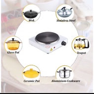  MLYSIA🔥ORI DAPUR ELEKTRIK MUDAH RINGAN, HZA-34 COMPACT PORTABLE ELECTRIC COOKING MINI STOVE~ chicken, food