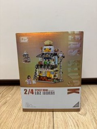 LOZ 街景 美食店 迷你積木