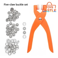 [Fast Shipping] Snap Button Kit With Hand Pressure Pliers Snaps Metal Snaps For Sewing Sewing Snaps 