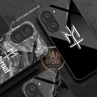 Casing hp For poco C71 Case For body and camera protector poco C71 Softcase Glass Case poco C71 Pro