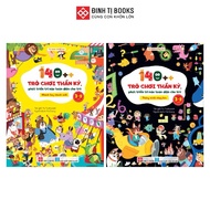 Book-140++ magical games, comprehensive brain development for children 3-9 years old - Dinh Ti Books