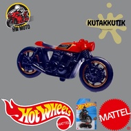 HW MERAH Hotwheels Motor Honda CB750 Cafe Red Black Lot G 2025 MotoHW