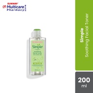 Simple Soothing Facial Toner (200ml)