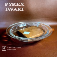 [PYREX - IWAKI] [PYREX - IWAKI] 01 Heat Shock Resistant Glass Deep Tray/Plate [24 x 3cm]