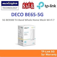 TP-LINK DECO BE65-5G 5G BE9300 Tri-Band Whole Home Mesh Wi-Fi 7 System Gateway ( DECO BE65 5G Pack o