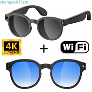 SHENGDA AI Smart Glasses, 2 in 1 AIMB-S1 Smart AI Glasses, Augmented Reality Real-time Translation A