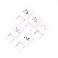 5W Non-Inductive Cement Resistor 0.1/0.15/0.22/0.25/0.33/0.5Ω Omega J R 5%