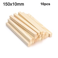 【Clearance Markdowns】 10/30pcs 150mm Square Wooden Rods Pine Square Wooden Rods Sticks Premium Durab