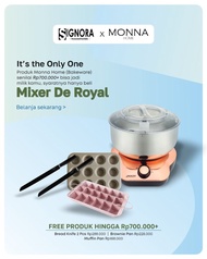 Mixer De Royal Signora 5 Liter free produk 700rb ++