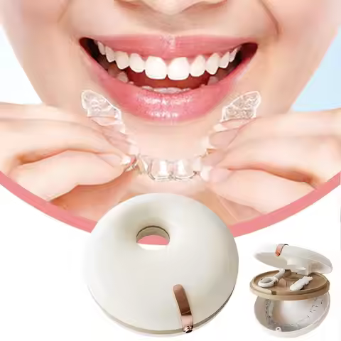 Retainer Case Orthodontic Retainer Case Braces Holder Box Orthodontic Portable Storage Case Mouth Gu
