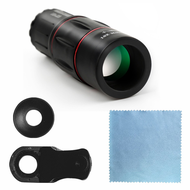 【Buy1 Take1】APEXEL Universal 18x25 Monocular Zoom HD Optical Cell Phone Lens Observing Survey 18X Te