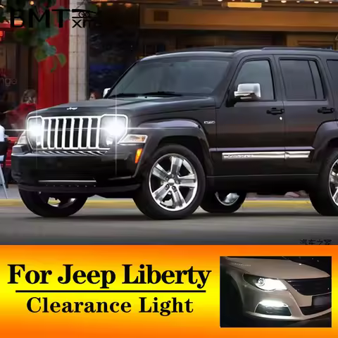 BMTxms 2Pcs T10 W5W LED Bulbs Clearance Lights Parking Interior Lamp For Jeep Liberty KJ KK 2002- 20