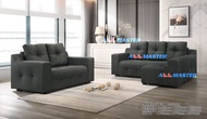 Sofa Kain Fabric Sofa 2 +3 Seater Sofa + Stool 2 Seater 3 Seater