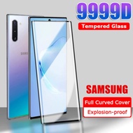 9999D full cover tempered glass for samsung galaxy note 8 9 note 10 plus S10 S9 S8 plus phone screen protector smartphone protective film