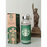 Starbucks Cover 300ml Glass Bottle/Tumbler Drink Coffee Portable Pouch