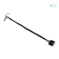 20453-040T-11 40Pin 2ch 6bit LVDS Cable For 10.1-18.4 inch LED LCD Panel