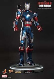 全新 Hot Toys Iron Man 3 - Iron Patriot (MMS195D01) 鐵甲奇俠 愛國者 合金
