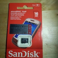 16GB SanDisk記憶卡