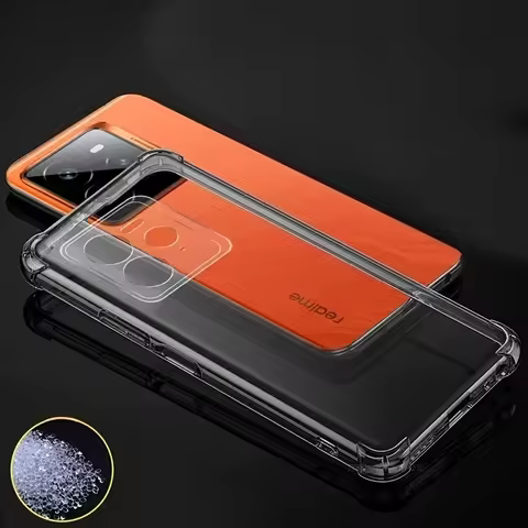 Transparent Phone Case For OPPO Realme GT 7 Pro Soft TPU Silicone For Realme GT7 Pro Back Cover Clea