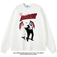 VEGA88 *marvel daredevil wilson fisk* Oversized longsleeve t-shirt | Oversized t-shirt | White t-shi
