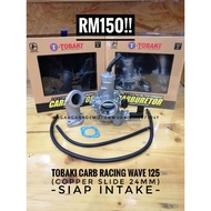 tobaki carb wave 125 (Cooper slide) complete intake 24mm & 28mm