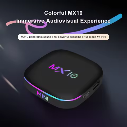Best Selling MX10 Z4 TV Box Android 13 Allwinner H313 2GB 16GB Smart TV Box 2.4G/5G WIFI6 Support Vi