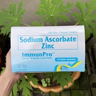 IMMUNPRO Sodium Ascorbate + Zinc 500mg (sold per pc)