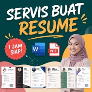 Servis Buat Resume Profesional | ATS Friendly Resume | Edit CV